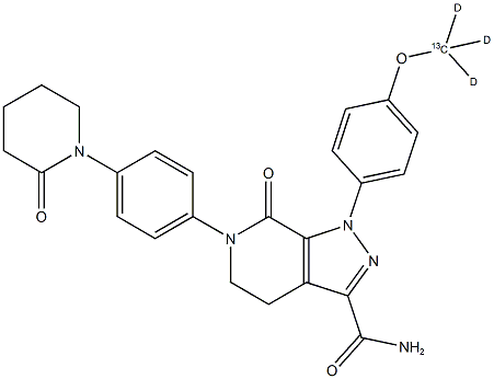 1261393-15-0 阿哌沙班杂质13C-D3