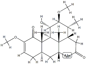 javanicin A Struktur