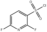 2,6-二氟吡啶-3-磺酰氯化, 1261843-52-0, 结构式