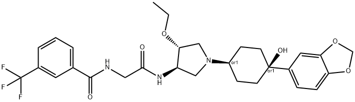 INCB3344 Struktur