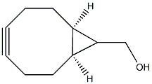 (1R,8S,9s)-ビシクロ[6.1.0]ノナ-4-イン-9-イルメタノール 化学構造式