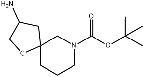 叔-丁基 3-氨基-1-氧杂-7-氮杂螺[4.5]癸烷-7-甲酸基酯,1263177-13-4,结构式