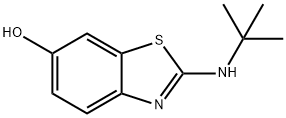 6-Benzothiazolol,2-[(1,1-dimethylethyl)amino]-(9CI) Structure