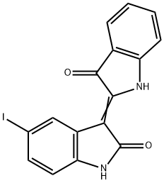 5'-iodoindirubin Structure