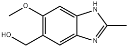 1H-Benzimidazole-5-methanol,6-methoxy-2-methyl-(9CI) Structure