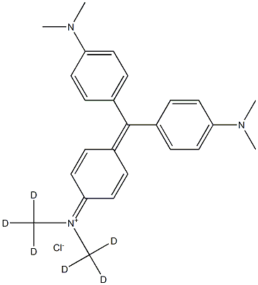 Crystal violet-D6hydrate (see Data Sheet) Struktur