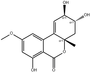 异互隔交链孢霉素, 126671-80-5, 结构式
