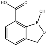 1-Hydroxy-1,3-dihydrobenzo[c][1,2]oxaborole-7-carboxylic acid, 1268335-28-9, 结构式