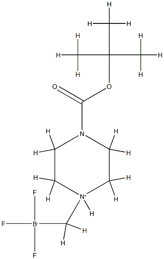 1268340-97-1 (4-Boc-1-哌嗪-1-基甲基)三氟硼酸内盐