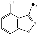 1,2-Benzisoxazol-4-ol,3-amino-(9CI) Structure