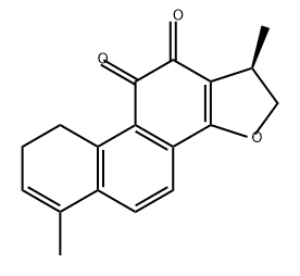1,2,15,16-tetrahydrotanshiquinone Structure