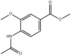 methyl 4-acetamido-3-methoxybenzoate Structure
