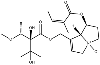 lasiocarpine N-oxide, 127-30-0, 结构式