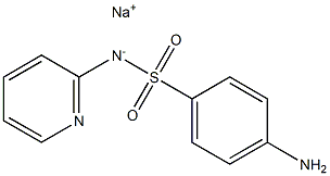 sulfapyridine sodium Struktur