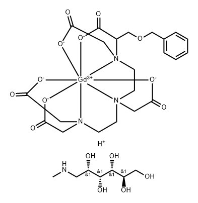 钆贝酸, 127000-20-8, 结构式
