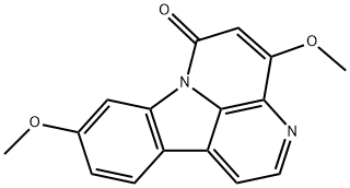 4,9-二甲氧基铁屎米酮 结构式