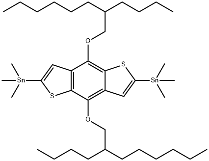 4,8-双(2-丁基正辛基氧代)-2,6-双(三甲锡基)苯并[1,2-B:4,5-B