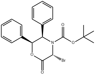 L-N-Boc-3-methylmorpholine Struktur