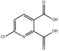6-Chloropyridine-2,3-dicarboxylic acid Structure