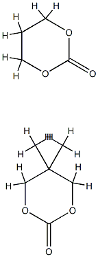 dimethyltrimethylene carbonate-trimethylene carbonate copolymer Structure