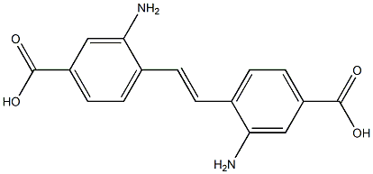 2,2′-Diamino-4,4′-stilbenedicarboxylic acid Structure