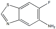 5-Benzothiazolamine,6-fluoro-(9CI) Struktur