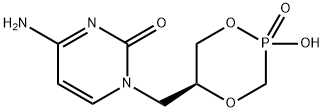 cyclic-1-(3-hydroxy-2-phosphonylmethoxypropyl)cytosine Structure