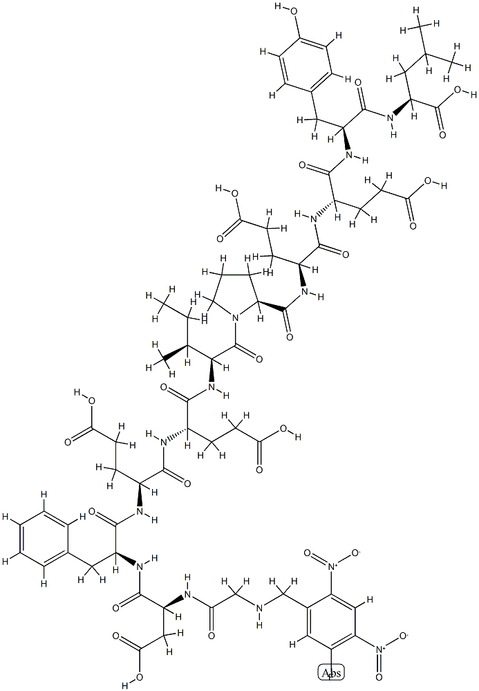hirudin (54-64), N(alpha)-dinitrofluorobenzyl-|