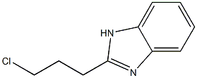 1H-Benzimidazole,2-(3-chloropropyl)-(9CI),127855-54-3,结构式