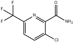 3-Chloro-6-(trifluoromethyl)picolinamide Structure
