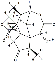 2-oxo-6-dehydroxyneoanisatin 化学構造式