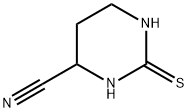 4-Pyrimidinecarbonitrile,hexahydro-2-thioxo-(9CI) Structure