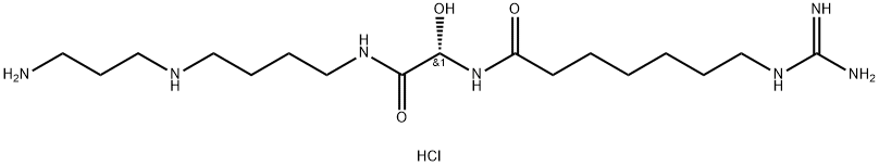 DEOXYSPERGUALIN (Hydrochloride) Struktur