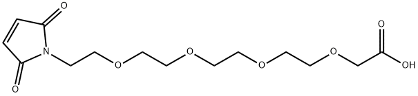 Maleimide-PEG4-NHS 结构式