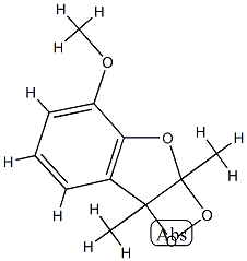 128753-88-8 2A,7B-DIHYDRO-4-METHOXY-2A,7B-DIMETHYL-1,2-DIOXETO(3,4B)BE.