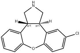 N-DesMethyl Asenapine-d4 Structure