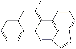 6,7-cyclopentano-5-methylchrysene Structure