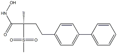 LpxC inhibitor 1a, 1289620-49-0, 结构式