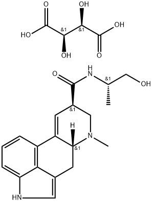 酒石酸エルゴメトリン 化学構造式