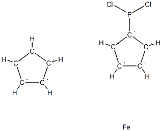 Dichlorophosphinoferrocene, 98% Struktur