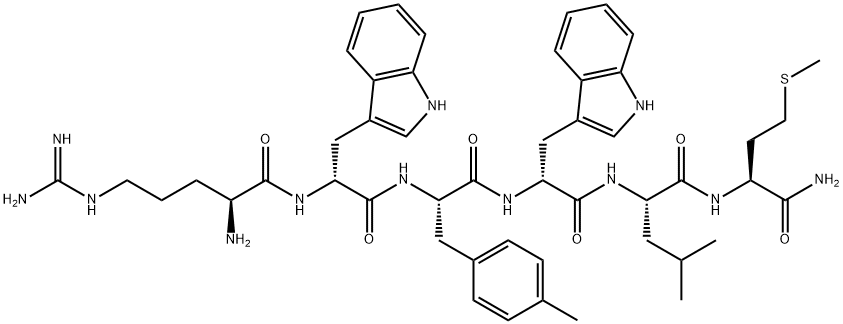 129244-81-1 substance P (6-11), Arg(6)-Trp(7,9)-Me-Phe(8)-