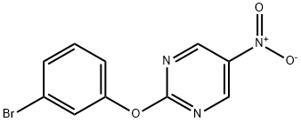 2-(3-broMophenoxy)-5-nitropyriMidine Structure