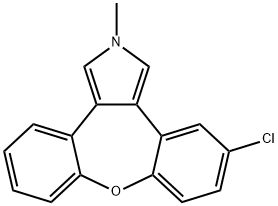 阿塞那平杂质D, 129385-60-0, 结构式