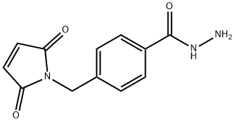 4-(2-N-Maleimido)methyl benzohydrazide-HCl Struktur