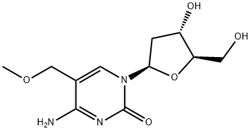 5-methoxymethyl-2-deoxycytidine 结构式