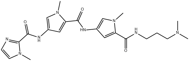 1-methylimidazole-2-carboxamide netropsin Structure