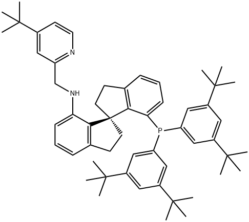 (R)-SpiroPAP-tBu 化学構造式