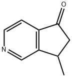5H-Cyclopenta[c]pyridin-5-one,6,7-dihydro-7-methyl-(9CI) Struktur