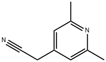 4-Pyridineacetonitrile,2,6-dimethyl-(9CI) Structure