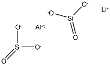 ALUMINIUM LITHIUM OXOSILANEDIOLATE (1:1:2) 结构式